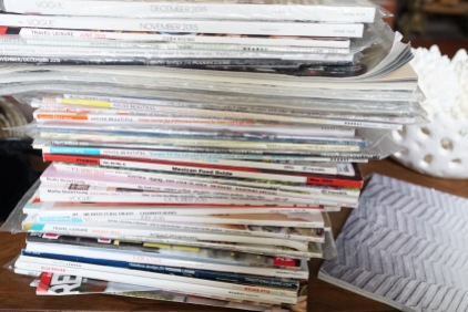 Get Rid of 100 Things ~ Magazines